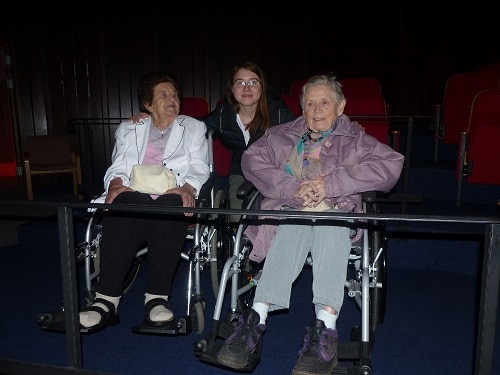 Návštěva kina - splněné přání v SeniorCentru Písek