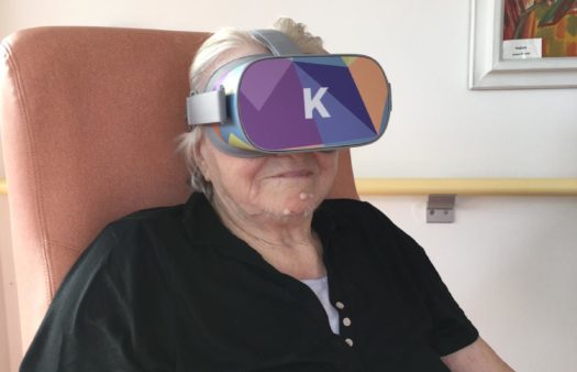 Brýle virtuální reality v SeniorCentru Písek