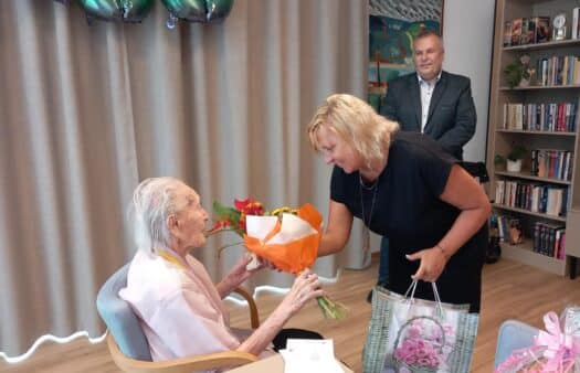 Klientka našeho SeniorCentra Písek oslavila krásné 100. narozeniny